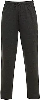 [Cloth Garage] FASHION MY LOVE Jogging Pants Mens Tracksuit Bottoms Trousers Casual Mens Joggers for Men UK Zip Pockets Elasticated Open Hem Classic Jog Pants Jog Sweatpants Sports Joggers, Charcoal, 5XL