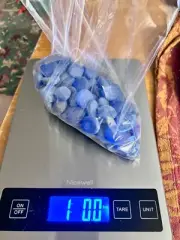Flat Glass Gems/Marbles/Stones/Beads for Vase Filler, Table Scatter, Games - 3 L