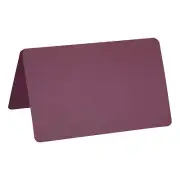 Blank Greeting Cards,50Pcs Favor Decor Foldable Blank Card ,Burgundy Card Paper
