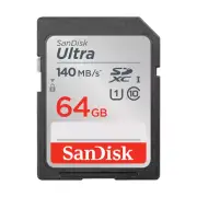 SanDisk Ultra 64GB microSDXC SDXC UHS-II Memory Card 140MB/s 6K and 4K UHD