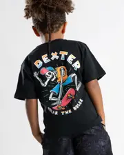 [Dexter] Dexter Toddlers' Going Skating T-Shirt in Black 0 Black