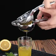 檸檬夾橙汁器 手動榨汁機 不鏽鋼壓汁器 檸檬器 水果壓榨 榨汁杯 家用 (7.8折)