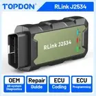 TOPDON RLink J2534 OEM Reprogramming Diagnostic Tool Supports D-PDU/CAN-FD/DoIP