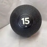 SKLZ MED Ball Weighted Training Exercise Medicine Ball Maximum Grip Design 15 Lb