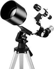 Telescope,70mm Aperture Astronomical Refracting Telescope for Kids Beginners,Travel Telescope for AduIt with PortableBag and 10mm/25mm Eyepiece (Color : Package 3)