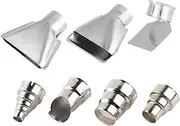 7pcs 35 40mm Heat Nozzles Kit Heat Set Insert Tips Soldering Station Nozzle Heat Accessories Heat Nozzle Tips For Hot Air Soldering Station Repair Tool Accessory