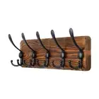 Coat Hanger Multipurpose Heavy Duty Wood Coat Rack Hook for Bag Entryway Hat