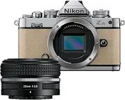 Nikon Z fc Mirrorless Camera (Sand Beige) + NIKKOR Z 28mm f/2.8 Lens Kit