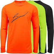 [Bad Workwear] Men's Script Long Sleeve T-Shirt