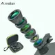 Arnelian 通用 6 合 1 手機相機鏡頭魚眼鏡頭廣角微距鏡頭 CPL/星形濾鏡 2X Tele 適用於所有人