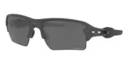 Oakley OO9188-F8 Flak 2.0 XL Sunglasses Steel PRIZM Black Polarized 59mm Lens