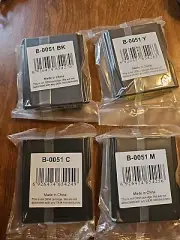 B-0051 BK,C,Y,M, Ink Cartridges FOR BROTHER DCP-130C/330C/350C/540CN/560CN.. New