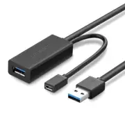 USB3.0 Cable extender with micro USB socket for external power 5m; UGREEN/20826