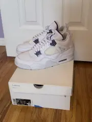 Size 9.5 - Jordan 4 Retro Mid Purple Metallic