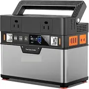 Portable Generator 288Wh/78000mAh PowerStation Emergency Power Supply With DC/AC Inverter, Wireless Output Camping (Size : E)