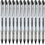 Uni-Ball UB-200 Vision Elite Rollerball Pen Fine 0.8mm (Black) [Box 12 Bulk]