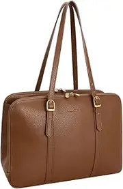 [David Jones] Ladies Faux Leather 3 Compartments A4 Shoulder Bag Paris