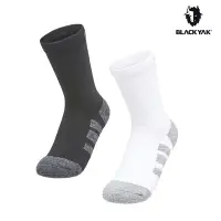 在飛比找Yahoo奇摩購物中心優惠-韓國BLACK YAK COOLMAX羊毛中筒襪(黑色/白色