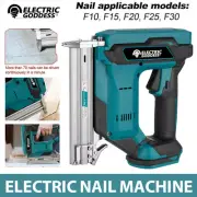 Electric Goddess Wireless Electric Nail Gun Stapler Framing Nailer Tacker Gun Wo
