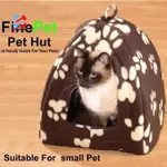 PET HUT CUTE CAT DOG PUPPY RABBIT BED PAWS PRINT SOFT