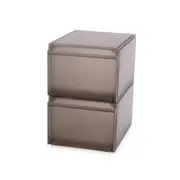 2pc Joseph Joseph ShoeCase Premium Shoe Storage Box Stackable Front-Drop 37.5cm