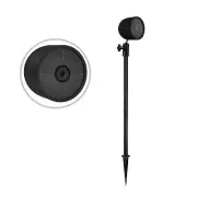 Spike Pole Mount Ground Stake and silicone skin for Google Nest Cam(Battery)