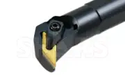 1 x 12" RH TVUNR Coolant Thru T-Type Clamp Indexable Boring Bar VNMG Inserts P]