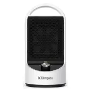 Dimplex Ceramic Heater Manual Controls - Black/White