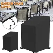 Stacking Chair Cover Waterproof 210D Oxford Cloth Garden Chair Cover Heavy Stvqa