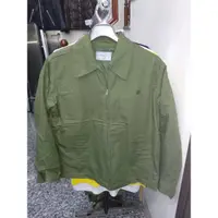 在飛比找蝦皮購物優惠-陸軍草綠色夾克 草綠混紡人布夾克 夾克 生存遊戲裝扮