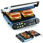 Panini Press Sandwich Maker, Electric Indoor Grill with 2 Removable & Dishwas...