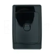 Clipsal 2000 Series Switch 1 Gang Vertical 10A 250V - 2031VA-BK
