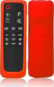 Case for LG Sound Bar Remote, Cover for LG Soundbar AKB75595331 / AKB75595321A / KB75595401 Remote Holder Control Protective Sleeve Skin Red