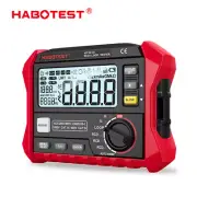 HABOTEST HT5910 Digital RCD Loop Resistance Tester Meter CAT III 1000V Voltmeter