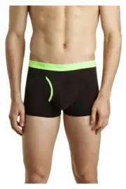 Authentic Bonds Mens Guyfront Trunks Underwear Shorts Briefs Fluro Green