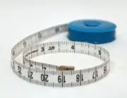 Roll-Fix Tape Measure - Automatic Roll-up, 60"/150 cm/5 ft, Blue, Free Shipping