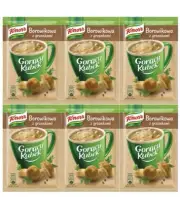 KNORR Instant SOUP MUSHROOM with Croutons 20Pack x15g Goracy Kubek Borowikowa