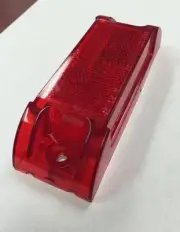 Morgan LED Red Corner Cap Light OEM Old Style Trailer Truck Supreme Olson Box