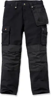 Carhartt Duck Multi Pocket Washed, cargo pants , color: Black , size: W40/L32