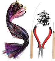 FOMIYES 1 Set Hair Set Hair Tinsel Kit Cosplay Tools The Pet
