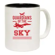 Guardians Of The Sky Jet Plane Mug Cup