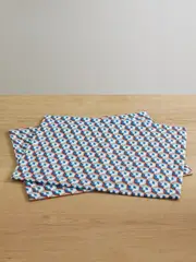 [La DoubleJ] La DoubleJ - Set Of Two Linen Placemats - Blue - One size One size Blue