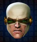 Heat-Wave DC 1:10 scale unpainted Head 7" Mcfarlane Figure