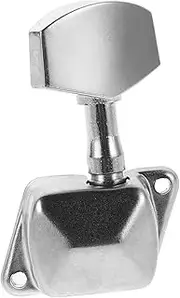 ifundom 1 Set Square Folk Guitar Semi-enclosed Tuning Bolt Tuning Pegs Machine Heads For Acoustic Guitar Bolt Durable And Precise Tuning Stability