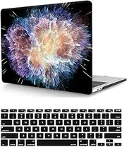 Laptop Cover Compatible with New MacBook Pro 16 inch 2021 2023 Release A2485 A2780 M1 M2 with Liquid Retina XDR Display and Touch ID, Hard Shell Protective Case & Keyboard Cover, Colorful
