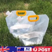 5/10L Foldable Drinking Water Bucket with Handle Camping Supplies