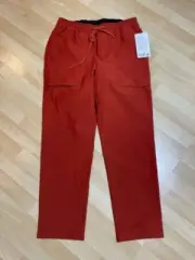 LULULEMON Bowline Pant Men's Sz Large Aztec Brick AZBR Tapered NWT