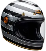 Bell Bullit GT Carbon RSD Temple, full face helmet , color: Black/Silver , size: S