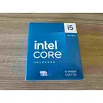 [上架都是現貨]  售 全新未拆封 英代爾 INTEL CORE I5-14600K中央處理器CPU台灣代理商貨。