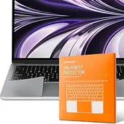 UPPERCASE GhostShield Palm Rest Premium Protector Set, Compatible with MacBook Air 15" with M2 (2023+), Space Gray